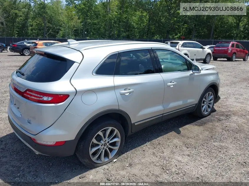 2016 Lincoln Mkc Select VIN: 5LMCJ2C93GUJ08866 Lot: 45472753