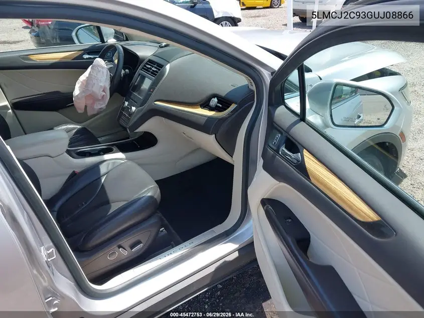 2016 Lincoln Mkc Select VIN: 5LMCJ2C93GUJ08866 Lot: 45472753