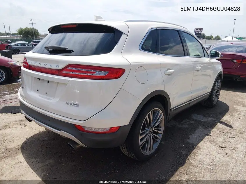 2016 Lincoln Mkc Black Label VIN: 5LMTJ4DH6GUJ04828 Lot: 45519630