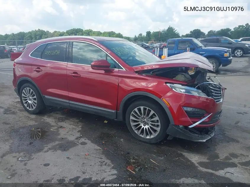 2016 Lincoln Mkc Reserve VIN: 5LMCJ3C91GUJ10976 Lot: 45572454