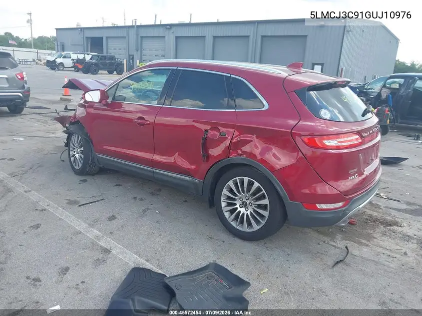 2016 Lincoln Mkc Reserve VIN: 5LMCJ3C91GUJ10976 Lot: 45572454