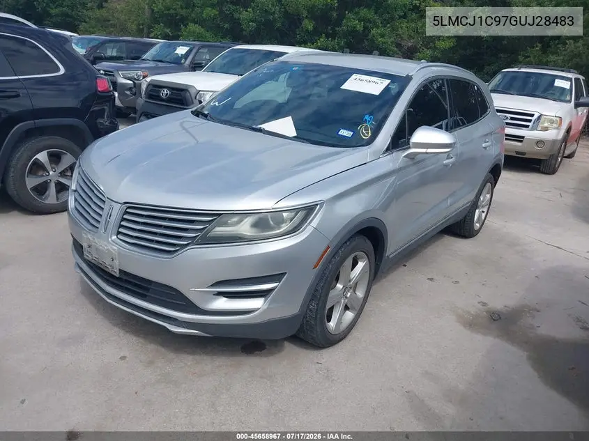 2016 Lincoln Mkc Premier VIN: 5LMCJ1C97GUJ28483 Lot: 45658967