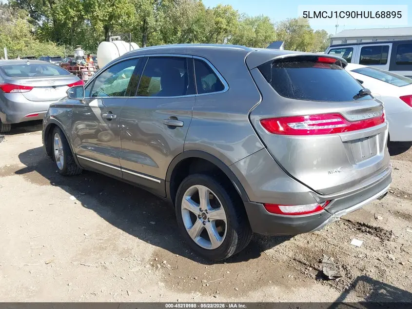 5LMCJ1C90HUL68895 2017 Lincoln Mkc Premiere