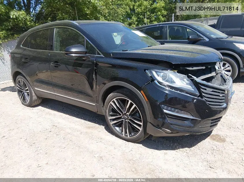 2017 Lincoln Mkc Reserve VIN: 5LMTJ3DH9HUL71814 Lot: 45264789