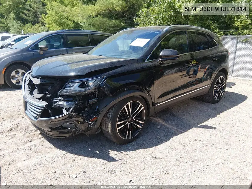 2017 Lincoln Mkc Reserve VIN: 5LMTJ3DH9HUL71814 Lot: 45264789