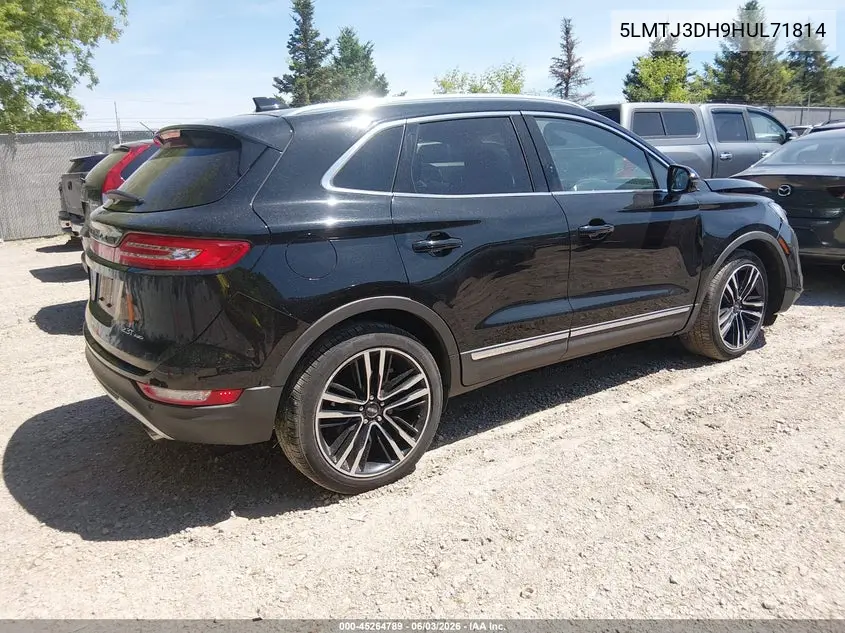 2017 Lincoln Mkc Reserve VIN: 5LMTJ3DH9HUL71814 Lot: 45264789