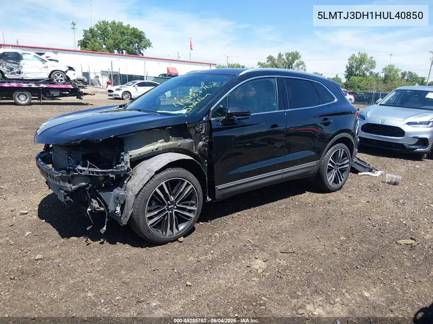 2017 Lincoln Mkc Reserve VIN: 5LMTJ3DH1HUL40850 Lot: 45285762