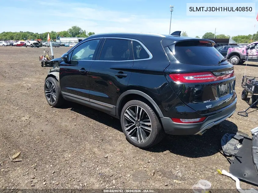 2017 Lincoln Mkc Reserve VIN: 5LMTJ3DH1HUL40850 Lot: 45285762
