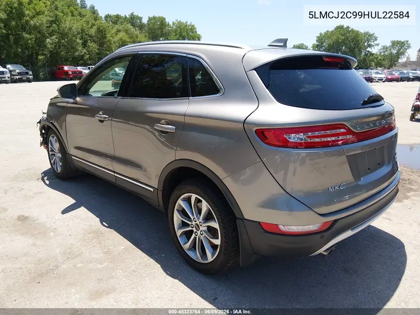 2017 Lincoln Mkc Select VIN: 5LMCJ2C99HUL22584 Lot: 45323764