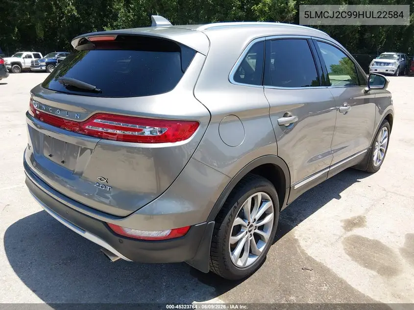 2017 Lincoln Mkc Select VIN: 5LMCJ2C99HUL22584 Lot: 45323764