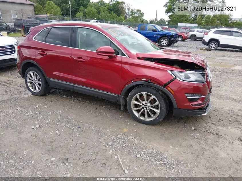 2017 Lincoln Mkc Select VIN: 5LMTJ2DH5HUL27321 Lot: 45327980