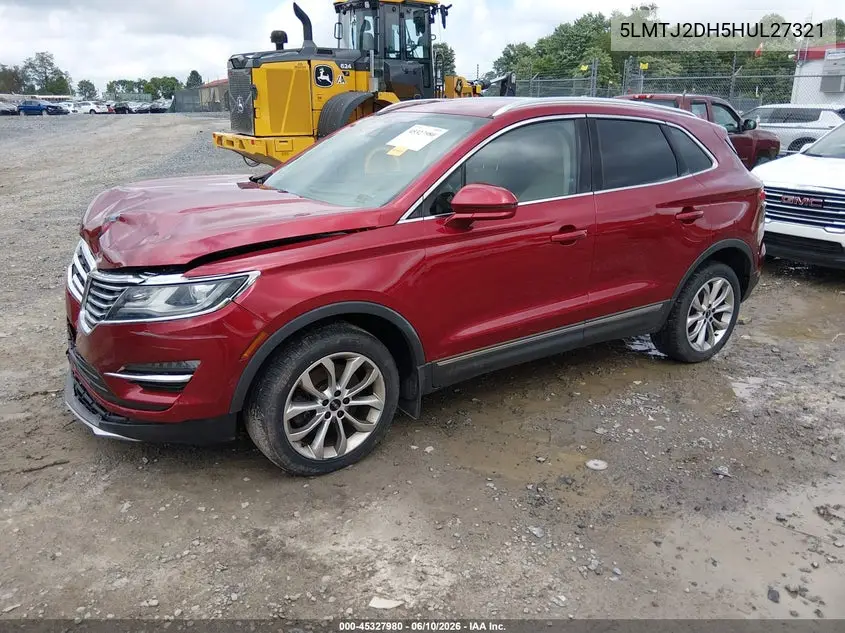 2017 Lincoln Mkc Select VIN: 5LMTJ2DH5HUL27321 Lot: 45327980