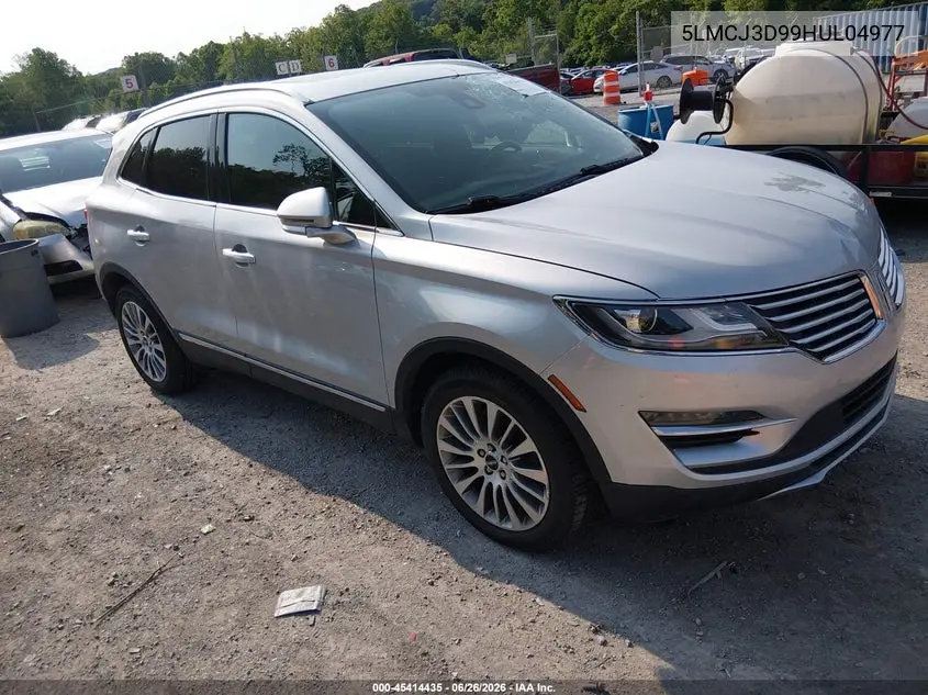 2017 Lincoln Mkc Reserve VIN: 5LMCJ3D99HUL04977 Lot: 45414435