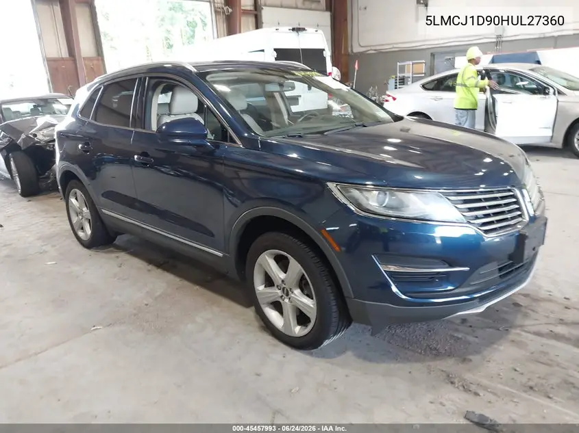 2017 Lincoln Mkc Premiere VIN: 5LMCJ1D90HUL27360 Lot: 45457993