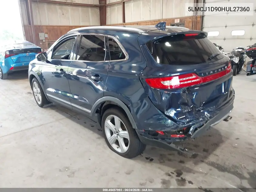 2017 Lincoln Mkc Premiere VIN: 5LMCJ1D90HUL27360 Lot: 45457993