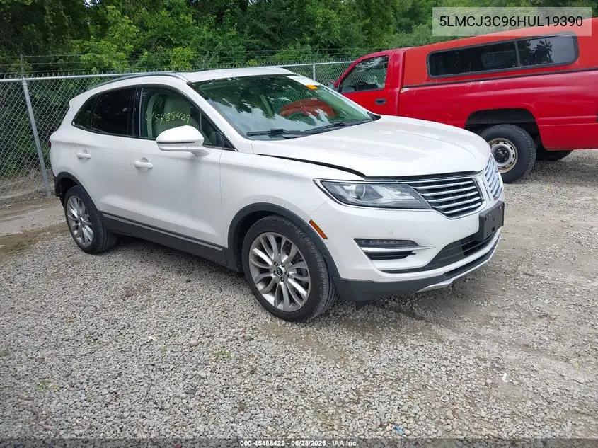 2017 Lincoln Mkc Reserve VIN: 5LMCJ3C96HUL19390 Lot: 45488429