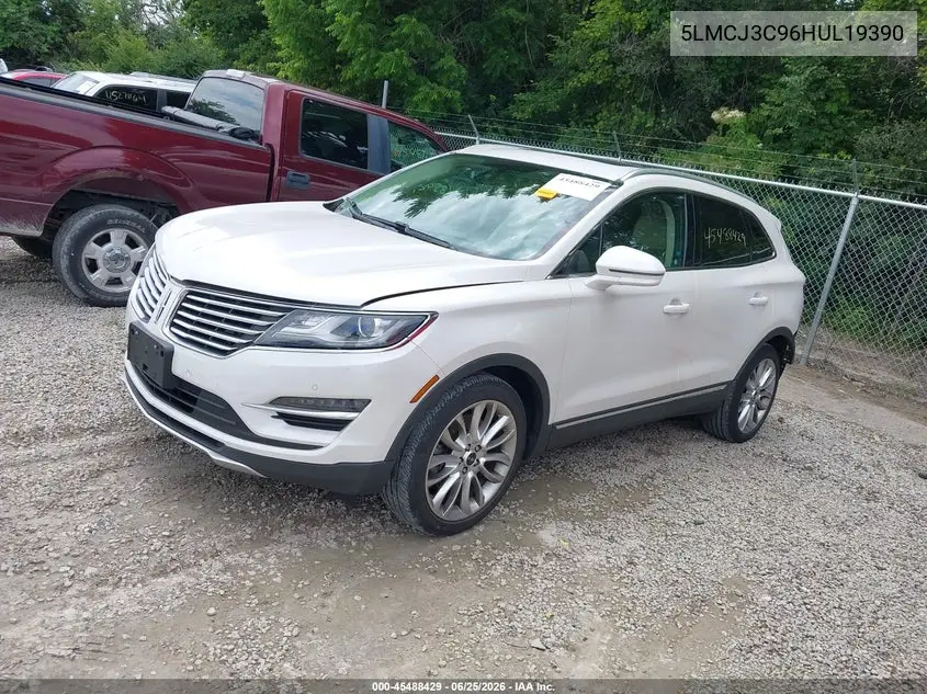 2017 Lincoln Mkc Reserve VIN: 5LMCJ3C96HUL19390 Lot: 45488429
