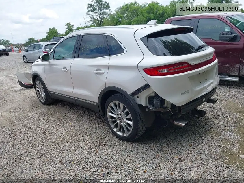 2017 Lincoln Mkc Reserve VIN: 5LMCJ3C96HUL19390 Lot: 45488429