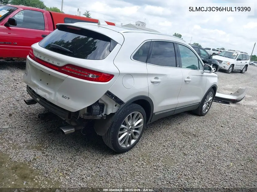 2017 Lincoln Mkc Reserve VIN: 5LMCJ3C96HUL19390 Lot: 45488429