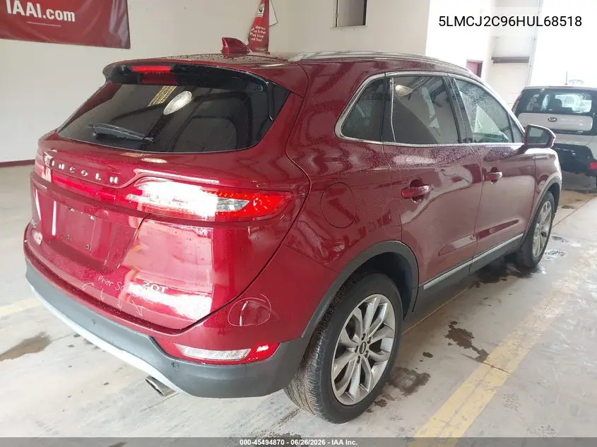 2017 Lincoln Mkc Select VIN: 5LMCJ2C96HUL68518 Lot: 45494870
