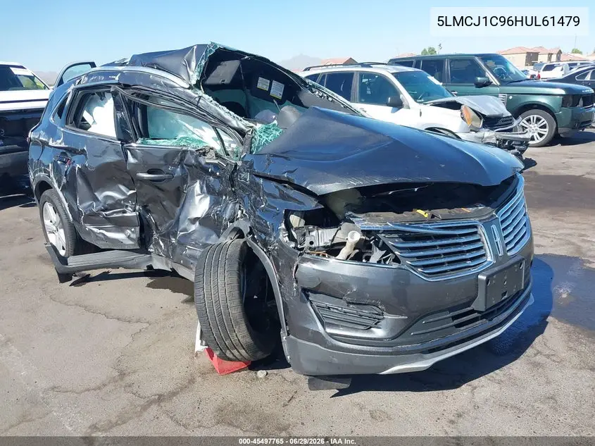 2017 Lincoln Mkc Premiere VIN: 5LMCJ1C96HUL61479 Lot: 45497765