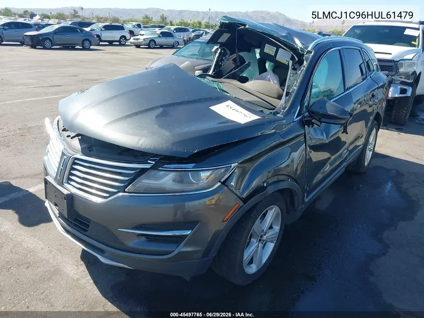 2017 Lincoln Mkc Premiere VIN: 5LMCJ1C96HUL61479 Lot: 45497765
