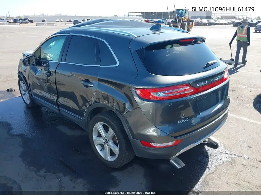 2017 Lincoln Mkc Premiere VIN: 5LMCJ1C96HUL61479 Lot: 45497765