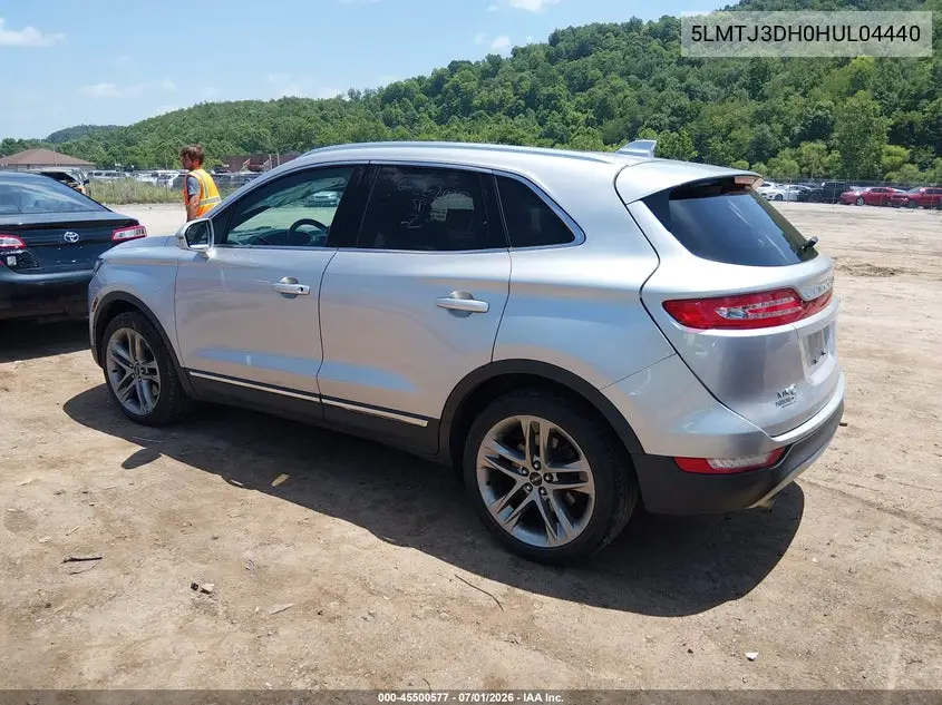 2017 Lincoln Mkc Reserve VIN: 5LMTJ3DH0HUL04440 Lot: 45500577