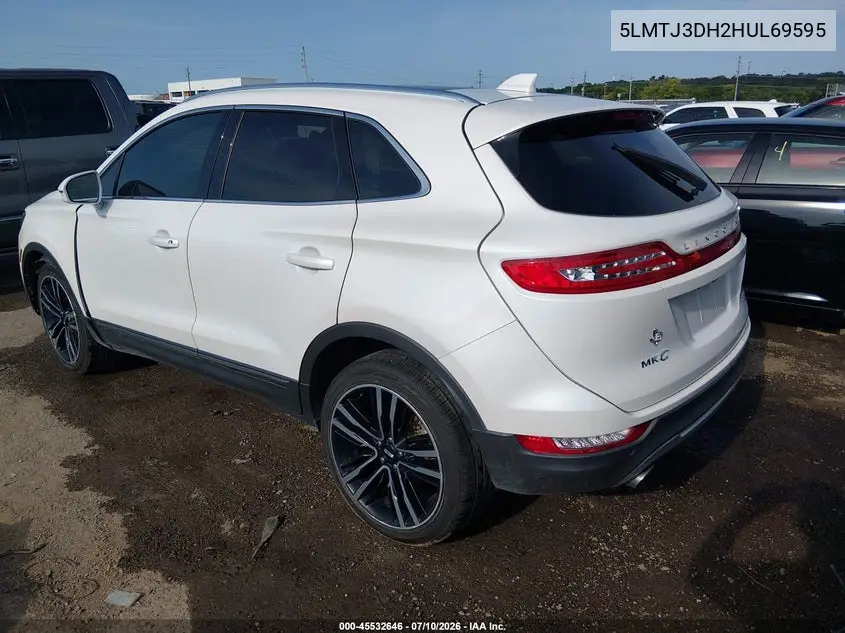 2017 Lincoln Mkc Reserve VIN: 5LMTJ3DH2HUL69595 Lot: 45532646