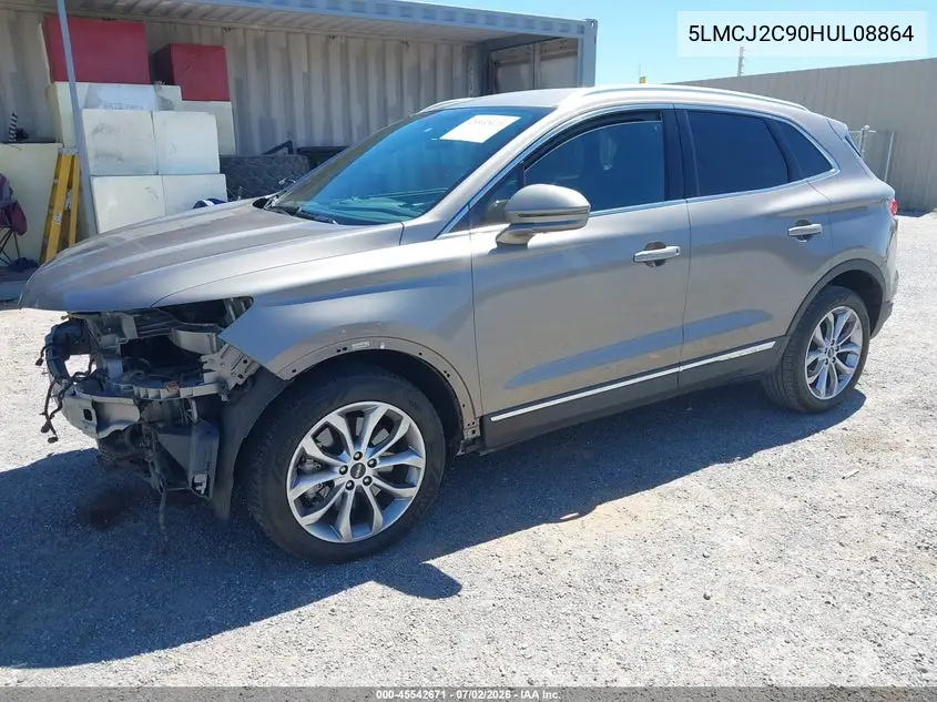 2017 Lincoln Mkc Select VIN: 5LMCJ2C90HUL08864 Lot: 45542671