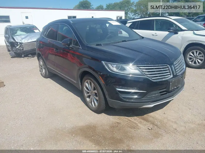 2017 Lincoln Mkc Select VIN: 5LMTJ2DH8HUL36417 Lot: 45566523