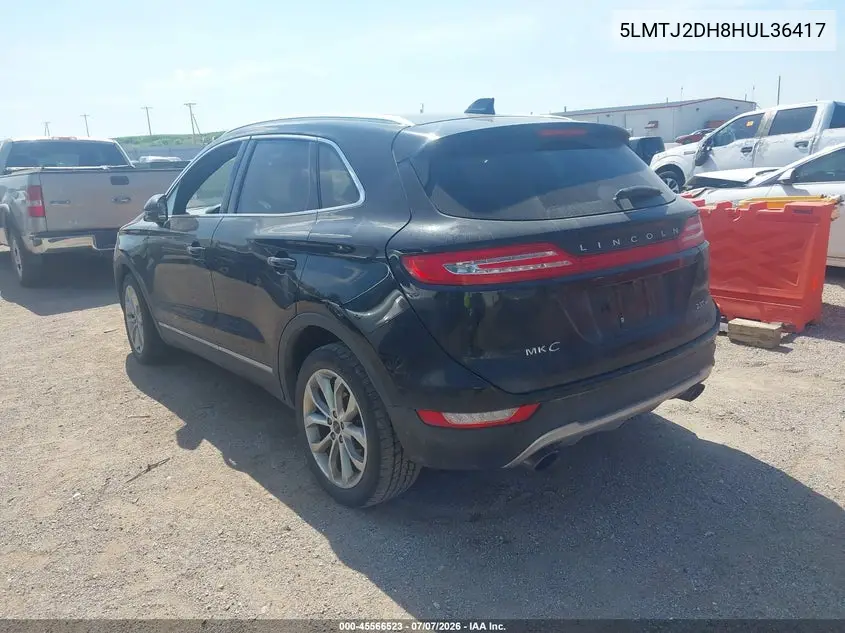 2017 Lincoln Mkc Select VIN: 5LMTJ2DH8HUL36417 Lot: 45566523