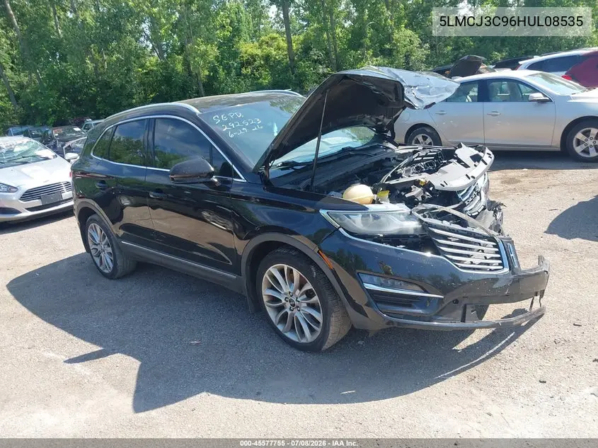 2017 Lincoln Mkc Reserve VIN: 5LMCJ3C96HUL08535 Lot: 45577755