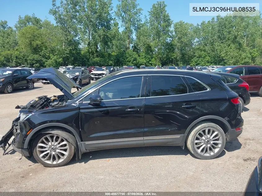 2017 Lincoln Mkc Reserve VIN: 5LMCJ3C96HUL08535 Lot: 45577755
