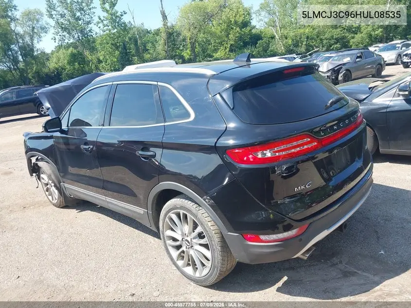 2017 Lincoln Mkc Reserve VIN: 5LMCJ3C96HUL08535 Lot: 45577755