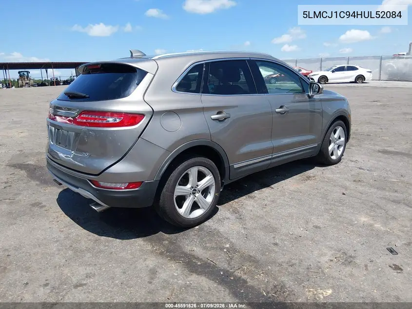 2017 Lincoln Mkc Premiere VIN: 5LMCJ1C94HUL52084 Lot: 45591626