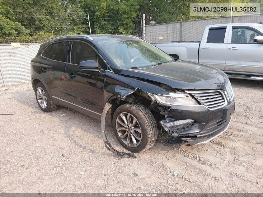 2017 Lincoln Mkc Select VIN: 5LMCJ2C98HUL35682 Lot: 45607111