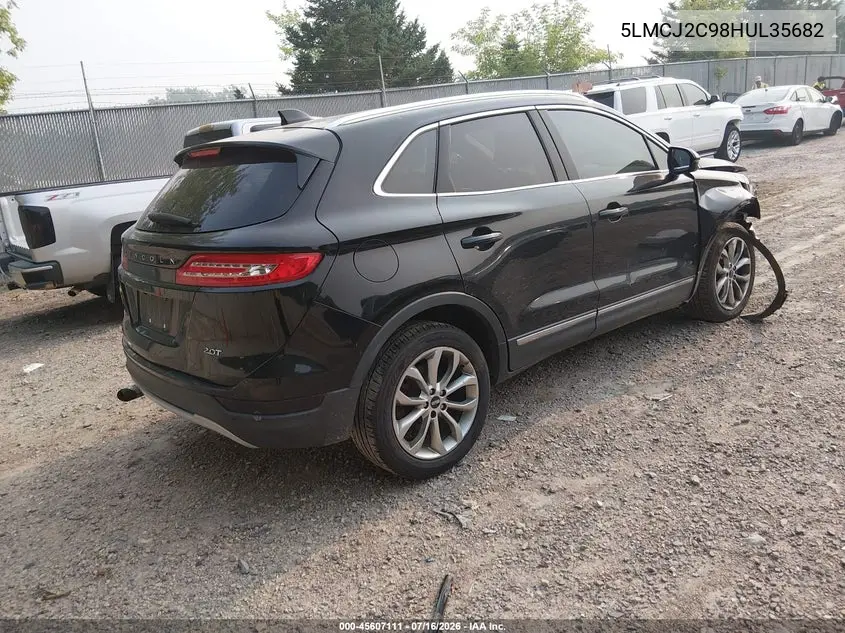 2017 Lincoln Mkc Select VIN: 5LMCJ2C98HUL35682 Lot: 45607111