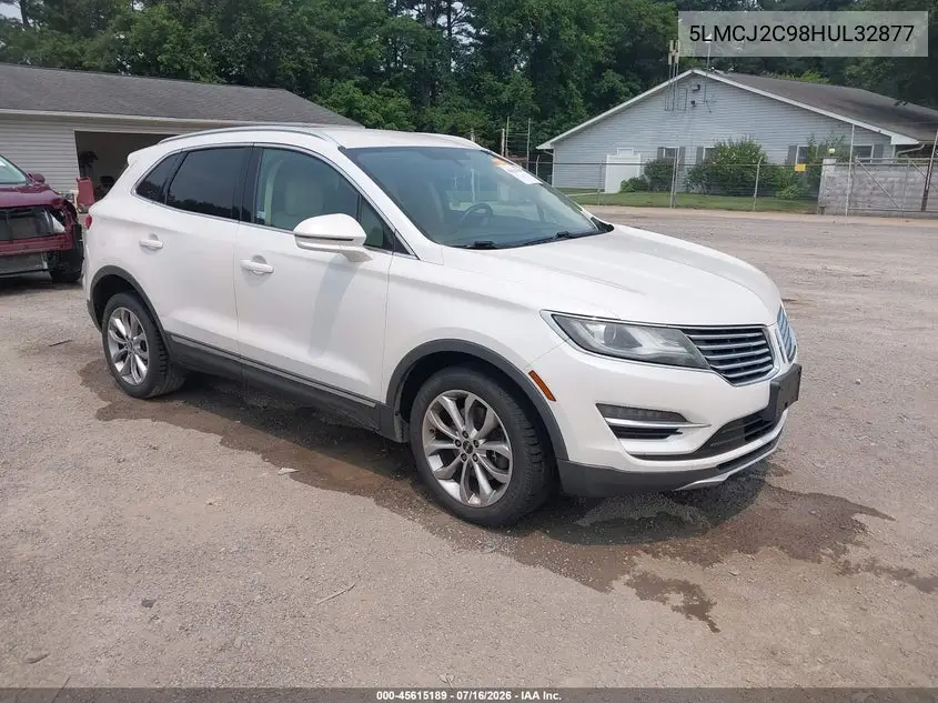 2017 Lincoln Mkc Select VIN: 5LMCJ2C98HUL32877 Lot: 45615189