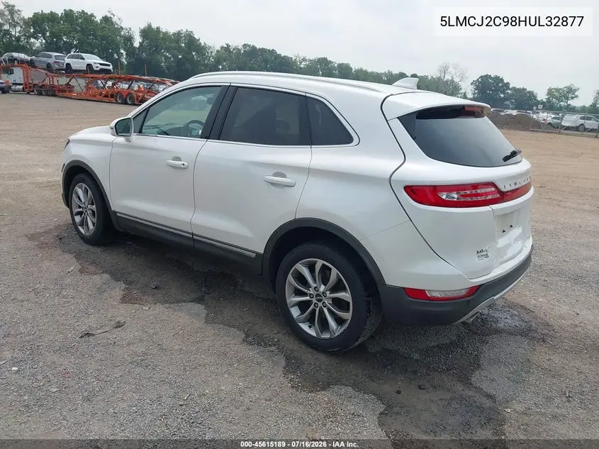 2017 Lincoln Mkc Select VIN: 5LMCJ2C98HUL32877 Lot: 45615189