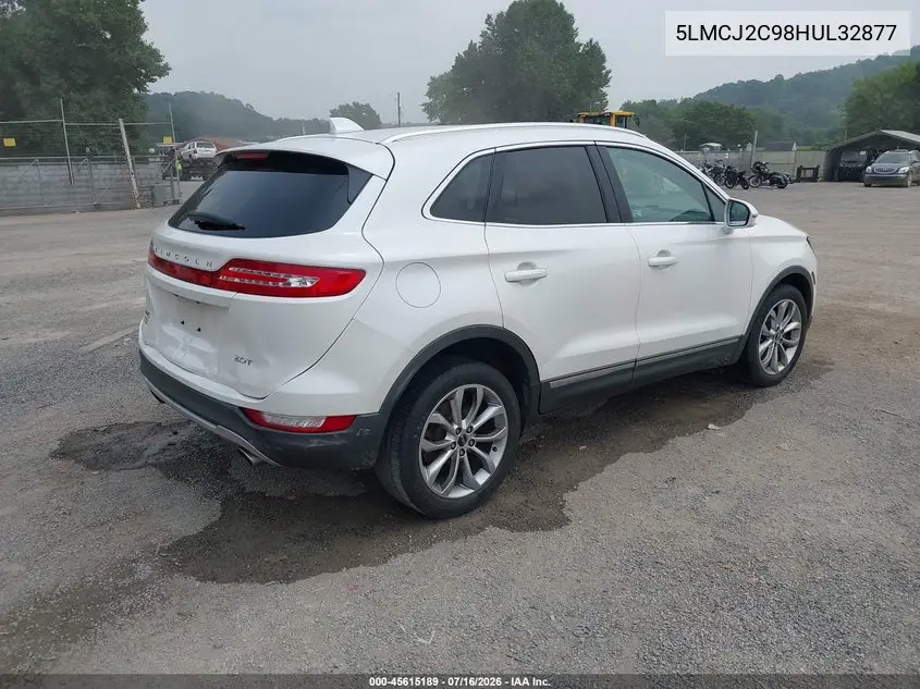 2017 Lincoln Mkc Select VIN: 5LMCJ2C98HUL32877 Lot: 45615189