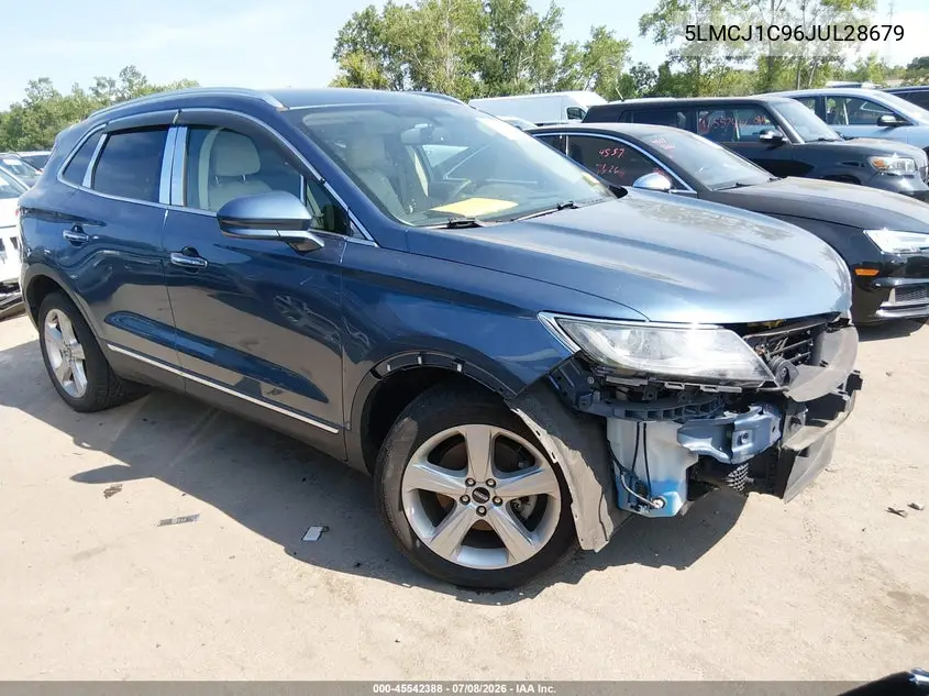 2018 Lincoln Mkc Premiere VIN: 5LMCJ1C96JUL28679 Lot: 45542388