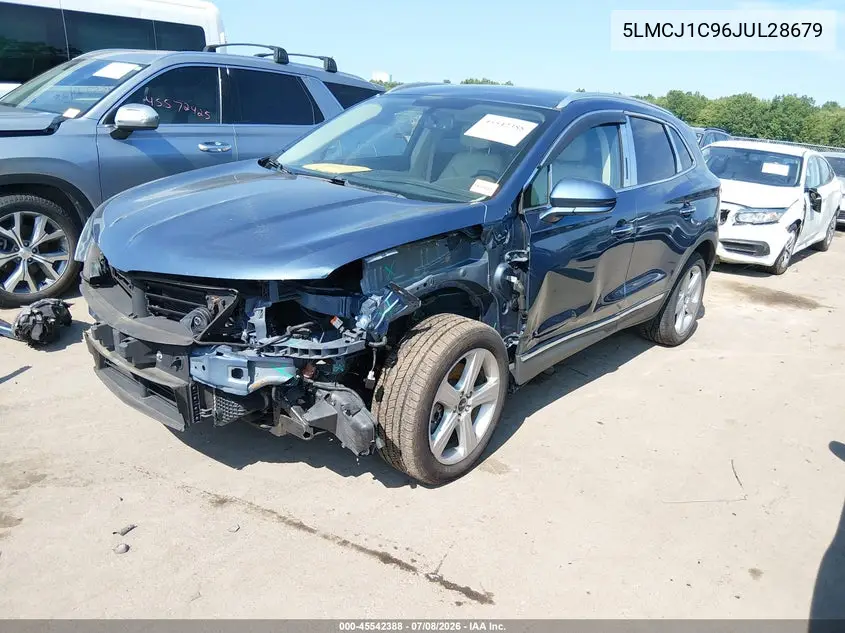 2018 Lincoln Mkc Premiere VIN: 5LMCJ1C96JUL28679 Lot: 45542388