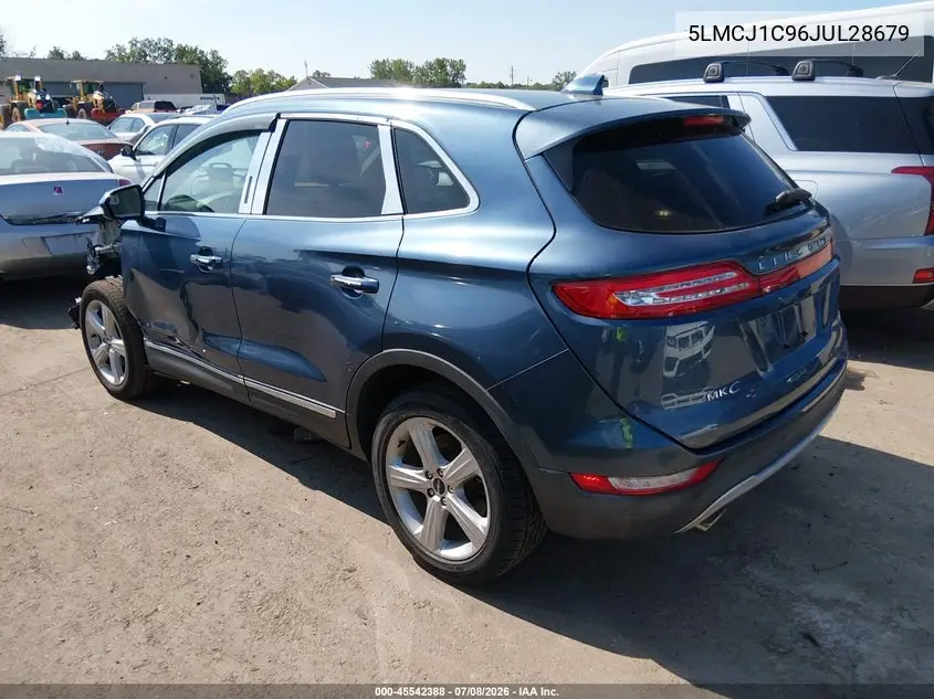 2018 Lincoln Mkc Premiere VIN: 5LMCJ1C96JUL28679 Lot: 45542388