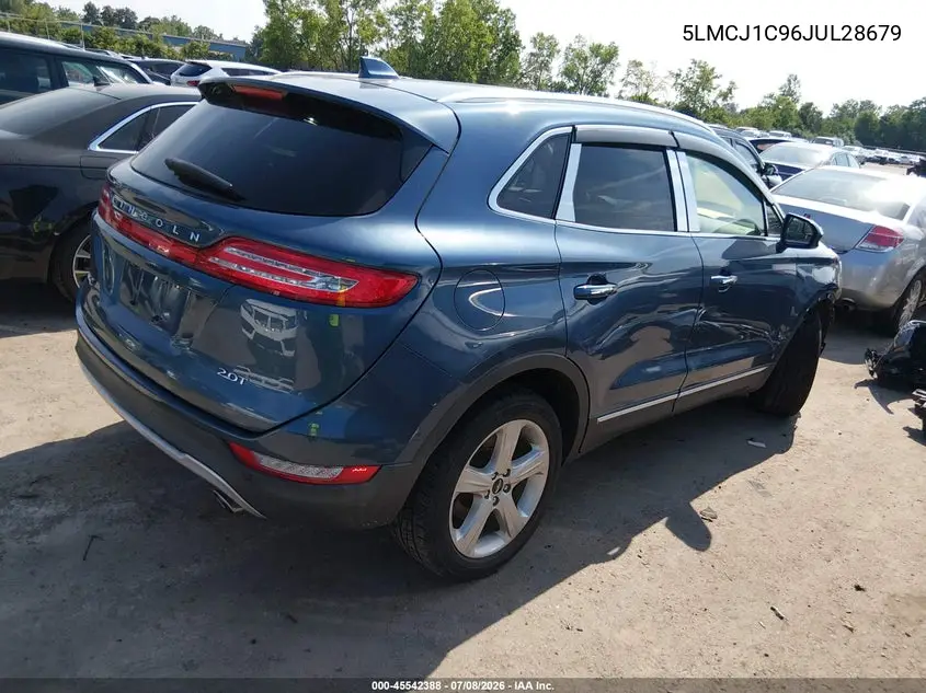 2018 Lincoln Mkc Premiere VIN: 5LMCJ1C96JUL28679 Lot: 45542388