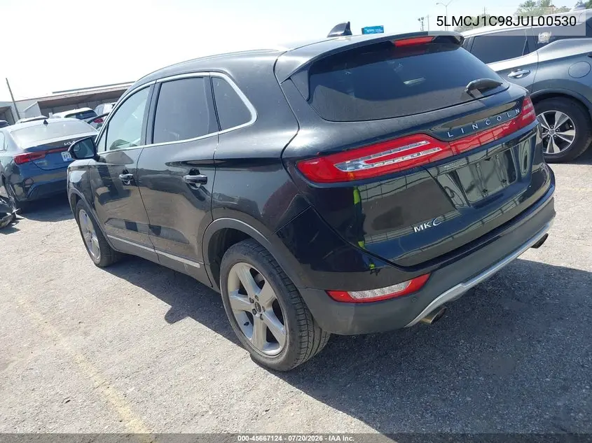 2018 Lincoln Mkc Premiere VIN: 5LMCJ1C98JUL00530 Lot: 45667124