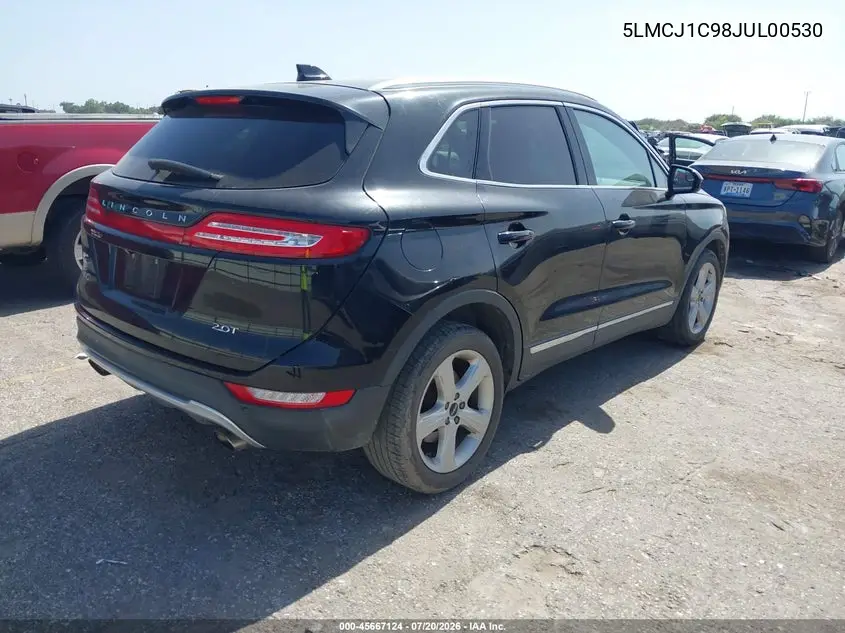 2018 Lincoln Mkc Premiere VIN: 5LMCJ1C98JUL00530 Lot: 45667124