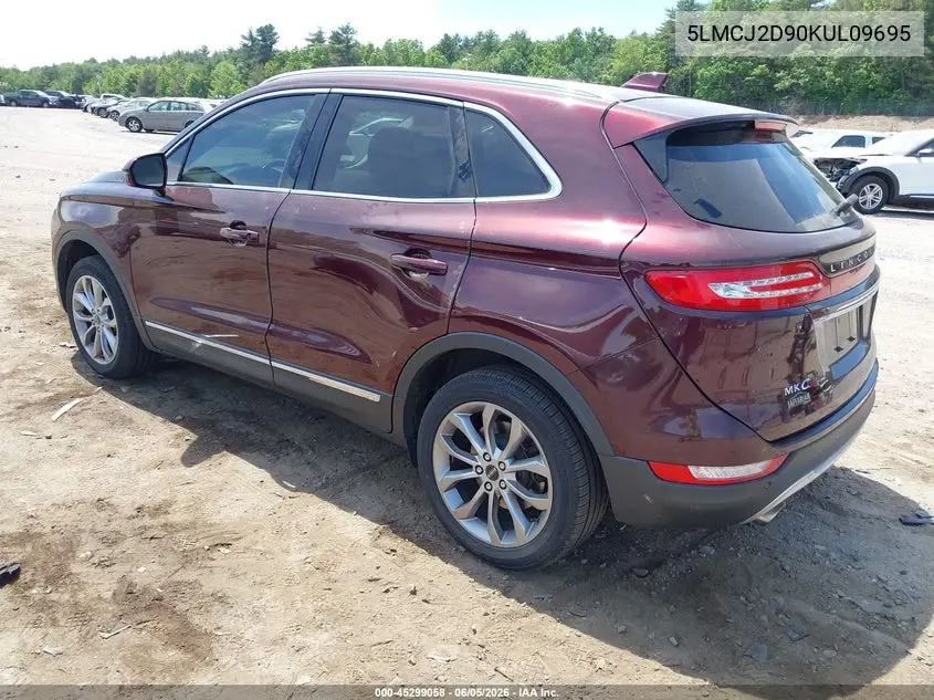 2019 Lincoln Mkc Select VIN: 5LMCJ2D90KUL09695 Lot: 45299058