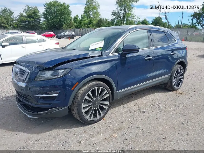 2019 Lincoln Mkc Black Label VIN: 5LMTJ4DHXKUL12879 Lot: 45302574