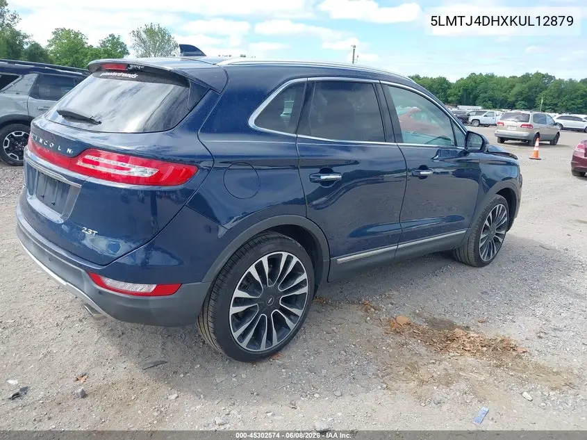 2019 Lincoln Mkc Black Label VIN: 5LMTJ4DHXKUL12879 Lot: 45302574